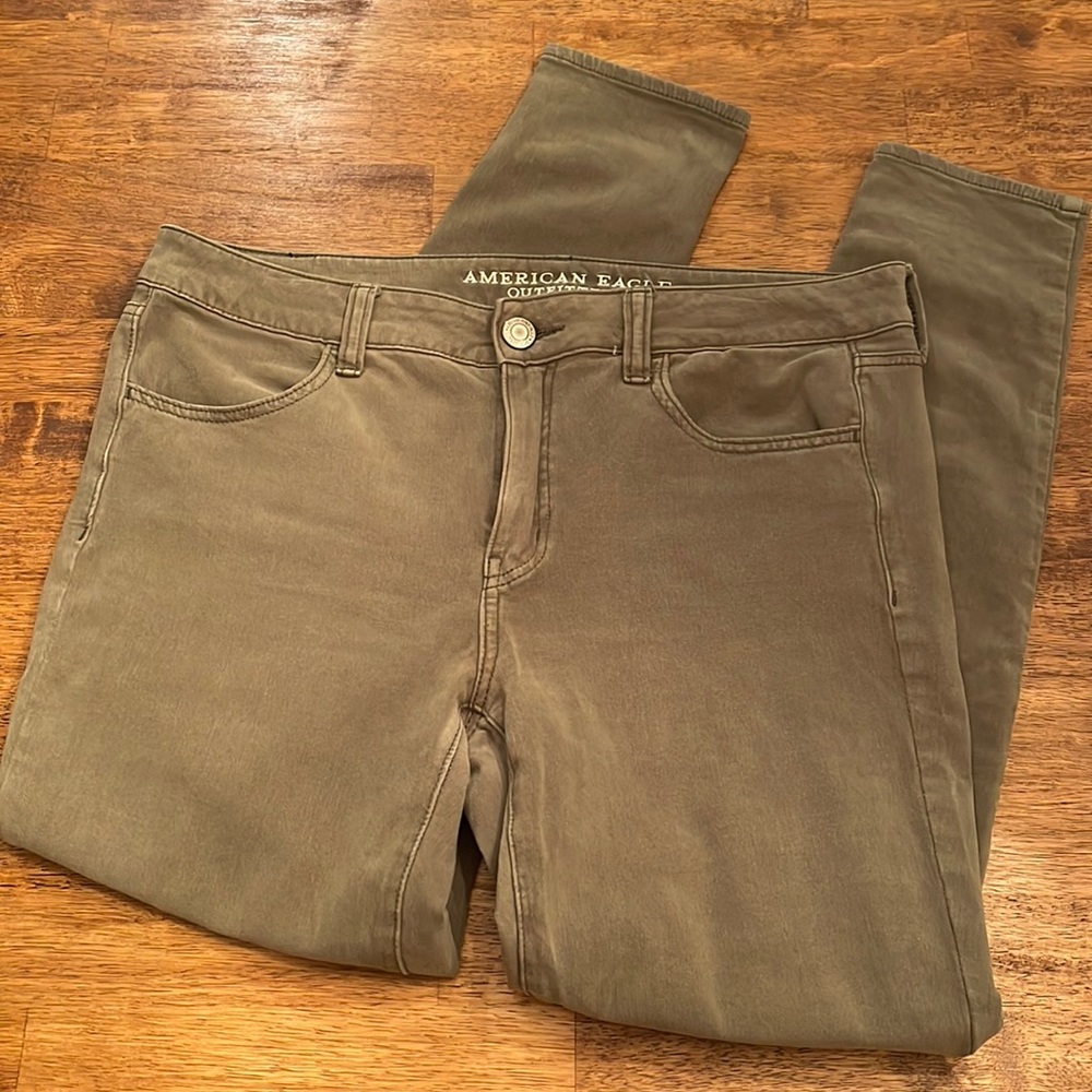 Green Jeggings